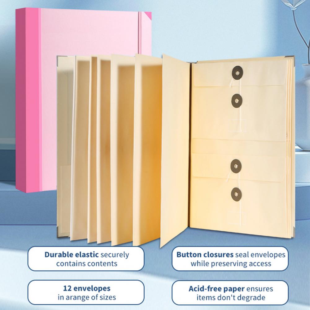 Document Organizer Folder - Reißfester Dokumentenorganisator, Papierordner, mehrschichtige Aktenmappe mit