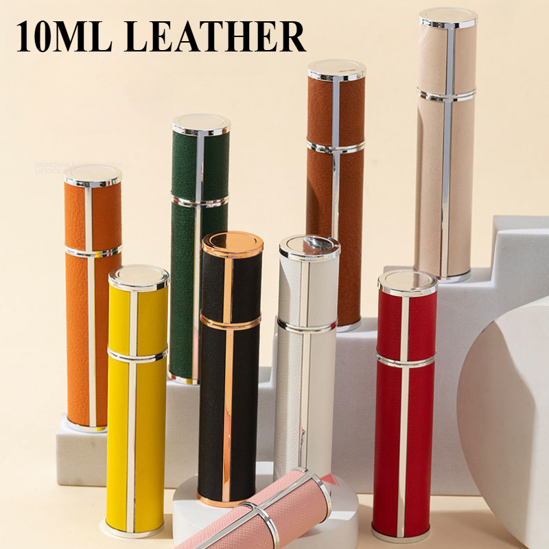Travel Accessories Wholesale - 10 ml Leder-Parfümflasche, nachfüllbarer Parfümzerstäuber für