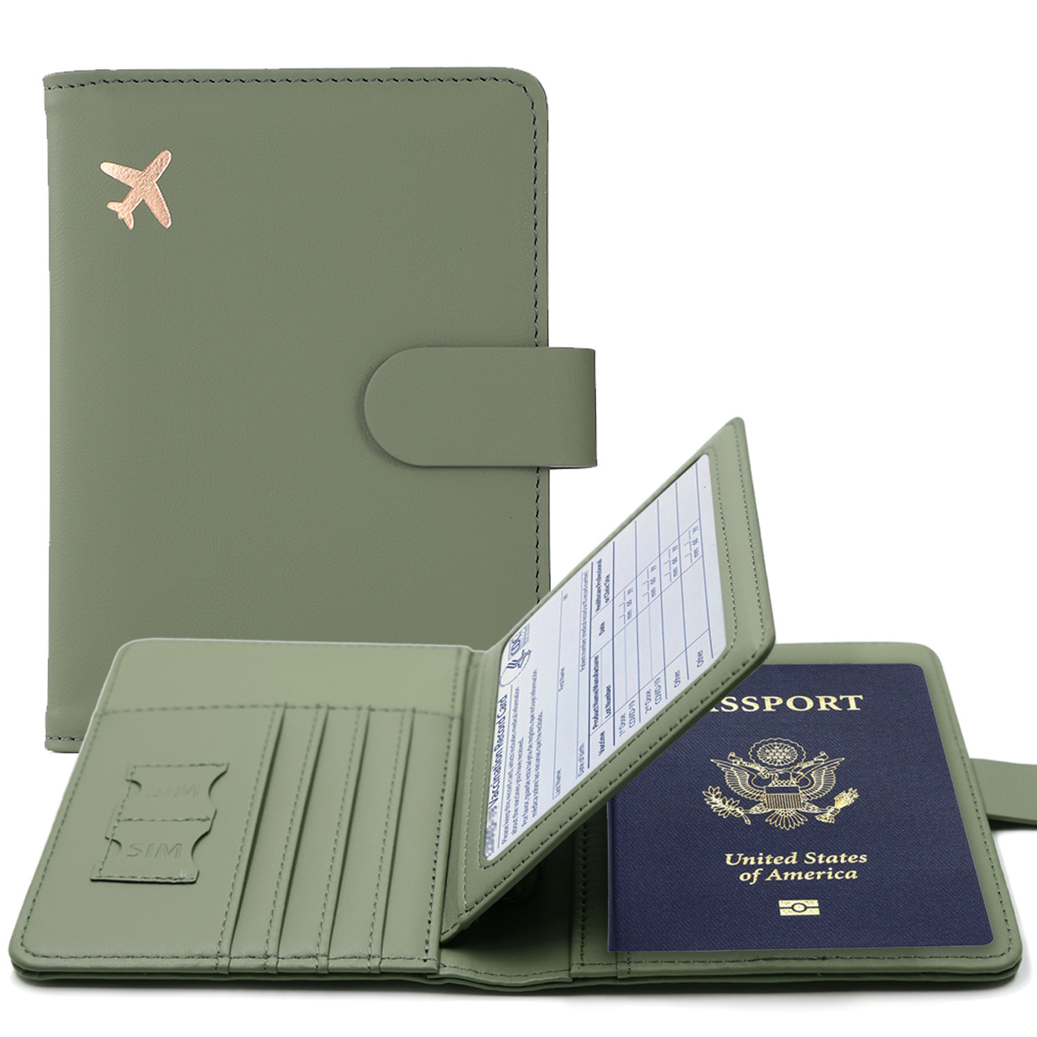 Travel Accessories Rfid - RFID Passport Abdeckung Fall Reisepass Multifunktionale