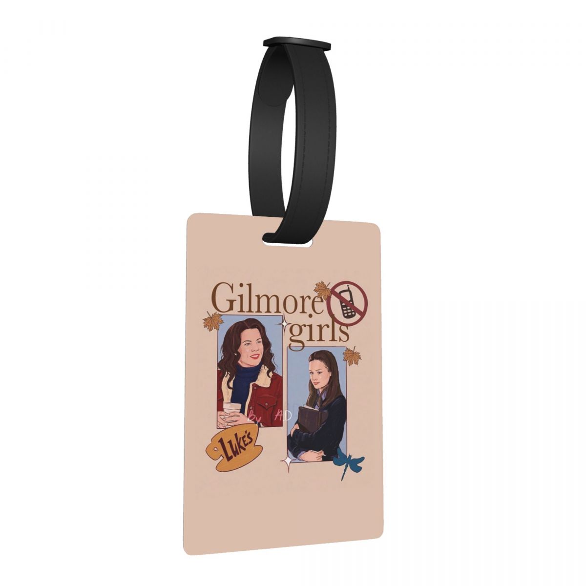Travel Accessories List - Gilmore Girls Graffiti-Gepäckanhänger, Kofferzubehör, Reisegepäck, Boarding-Etikett,