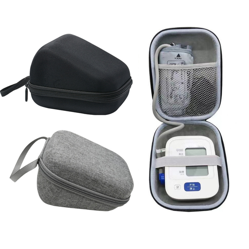 Travel Video Accessories - Neue EVA-Hartschalenhülle für Oberarm-Blutdruckmessgeräte, tragbare Reise-Schutztasche,