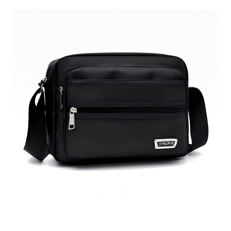 Travel Accessories Tech - Wasserdichte Herren-Umhängetasche, vielseitige Business-Reise-Freizeit-Umhängetasche, trendige Alltags-Outdoor-Arbeitstasche,