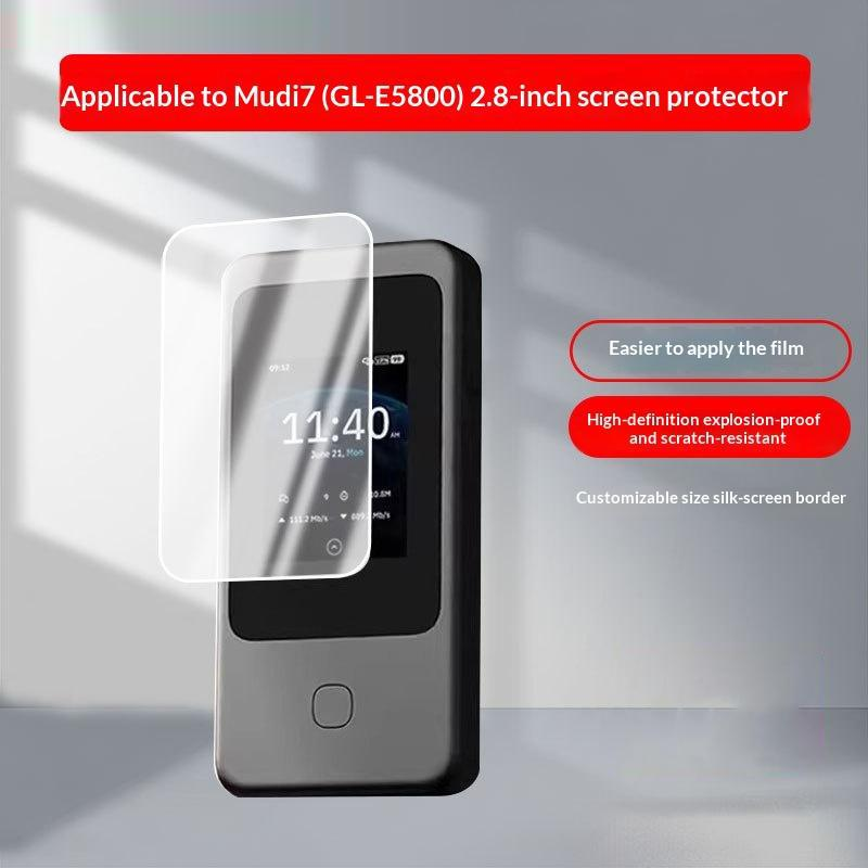 Travel Router Accessories - 2/3 Stück Displayschutzfolie aus gehärtetem Glas