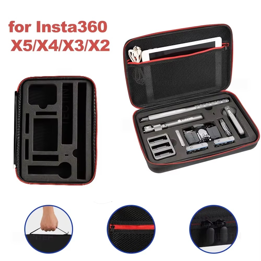 Travel Video Accessories - Box für Insta360 X5 X4 X3