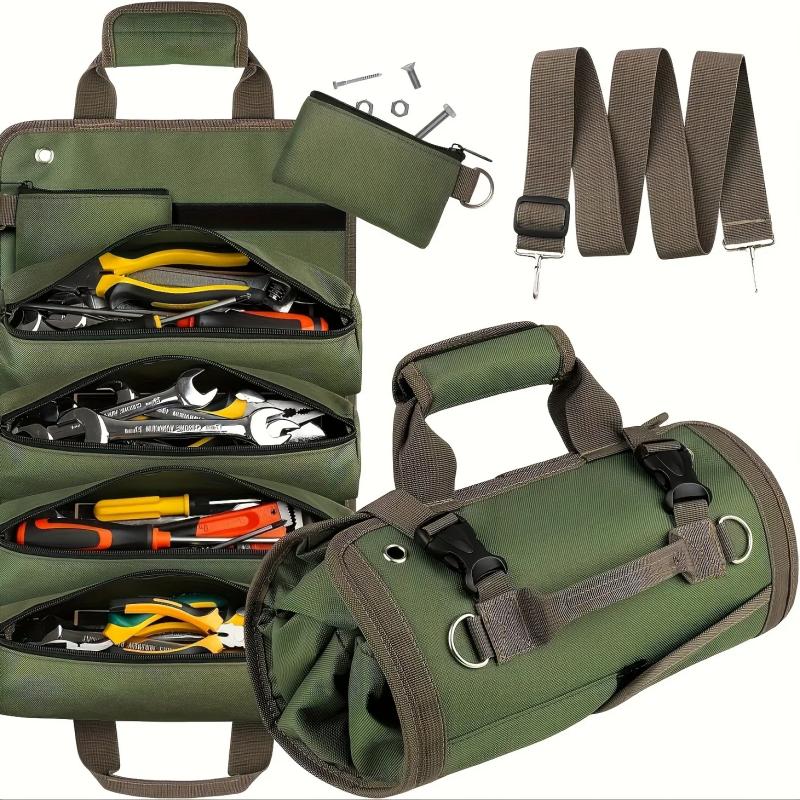 Travel Router Accessories - Mehrzweck-Werkzeugtasche Hochwertige Professionelle Multitaschen-Werkzeugtasche Aufrollbare Tragbare