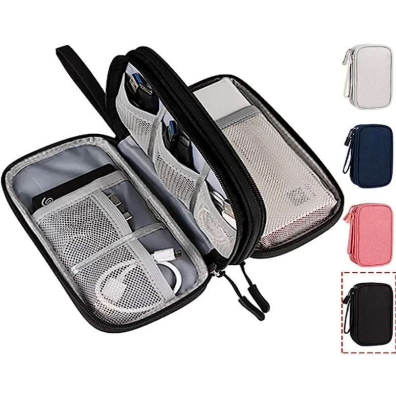 Travel Accessories Deals - Reise-Kabeltasche Tragbare Digitale Aufbewahrungstasche Ladegerät-Datenkabel-USB-Organizer Wasserdichte