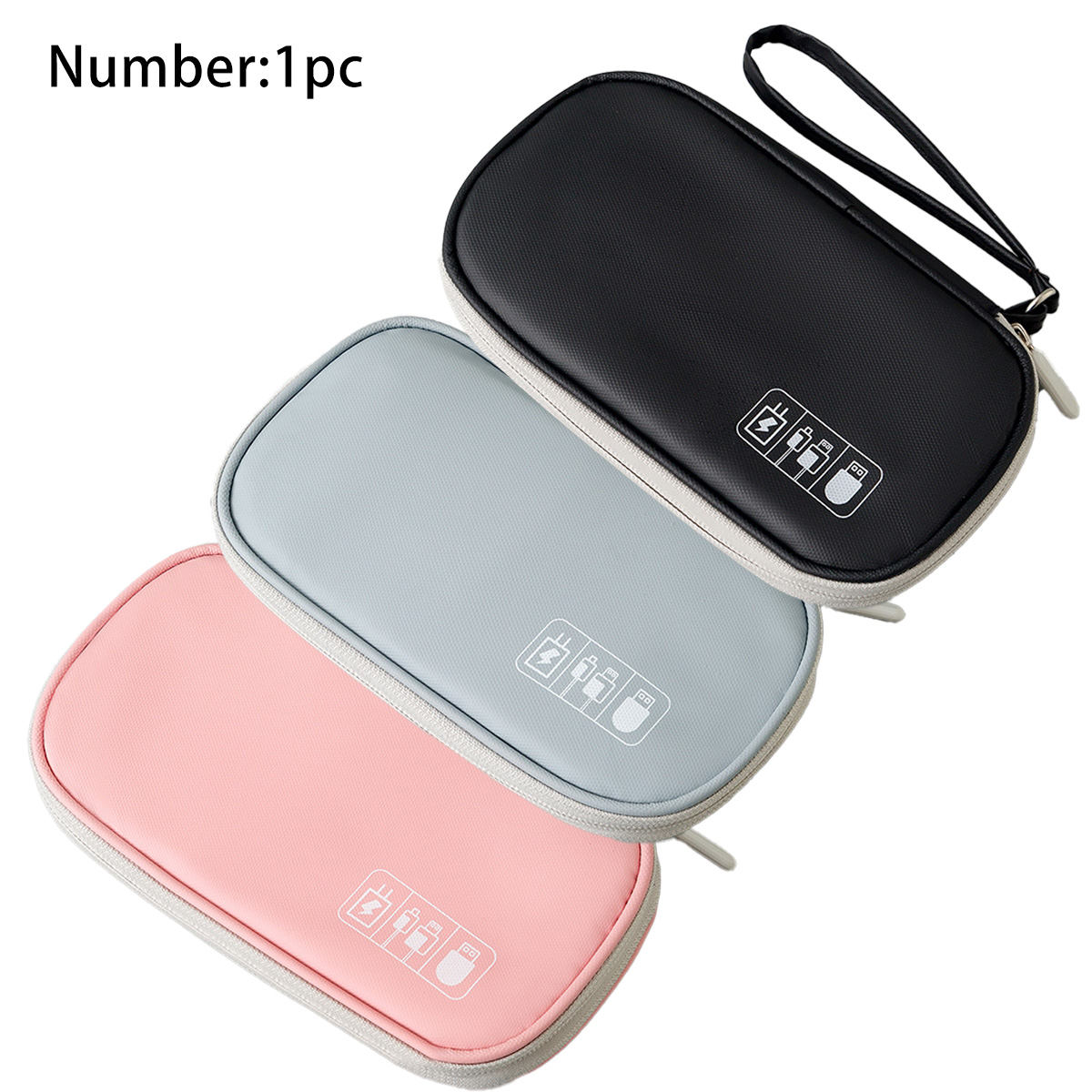 Travel Accessories Wholesale - Tragbare Kabel-Organizer-Tasche für Reisen, stoßfeste Aufbewahrungstasche