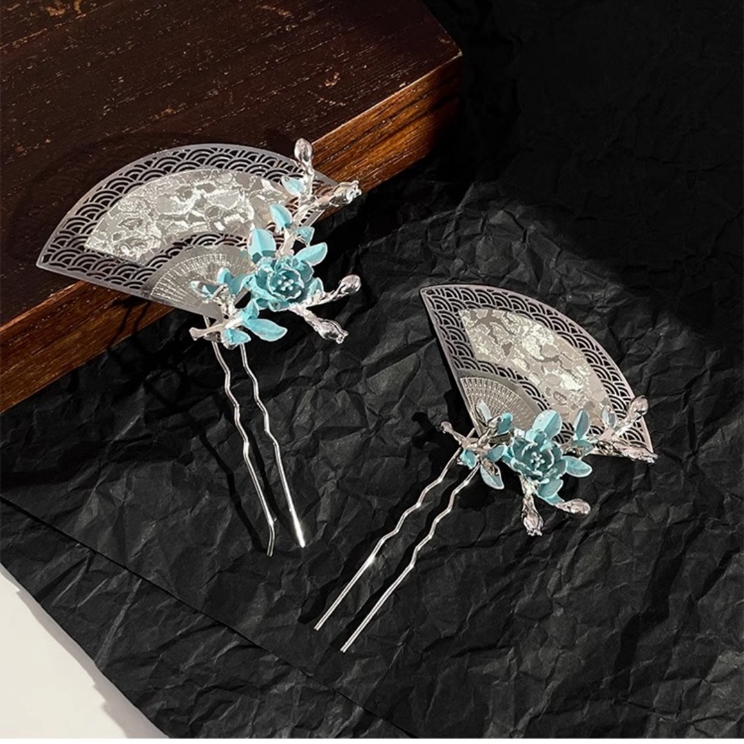 Travel Accessories Deals - Neue fächerförmige Haarnadel im chinesischen Stil,