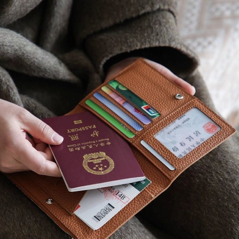 Leder-Reisepasshülle, wasserdi – Travel Accessories For Plane Bewertung und Preis