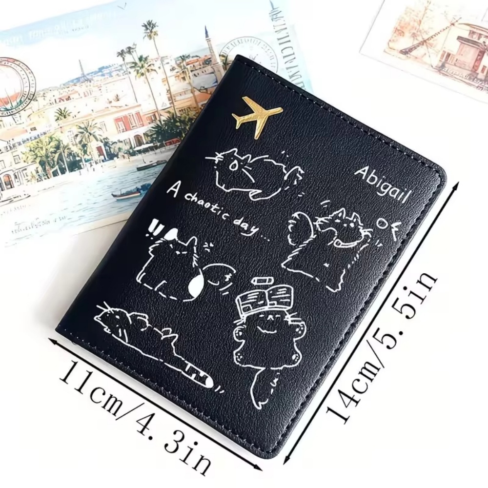 Personalisierter PU-Passhalter – Travel Accessories For Plane Bewertung und Preis