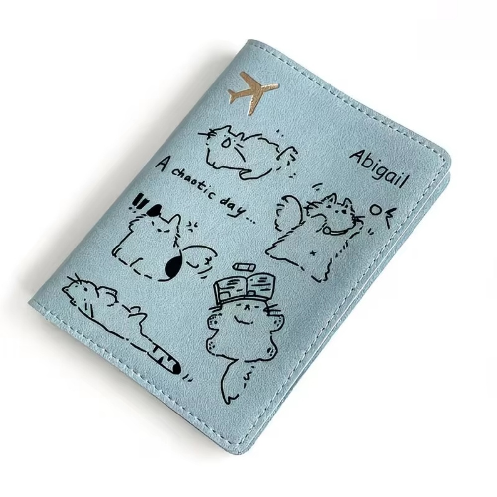 Personalisierter PU-Passhalter – Travel Accessories For Plane Bewertung und Preis
