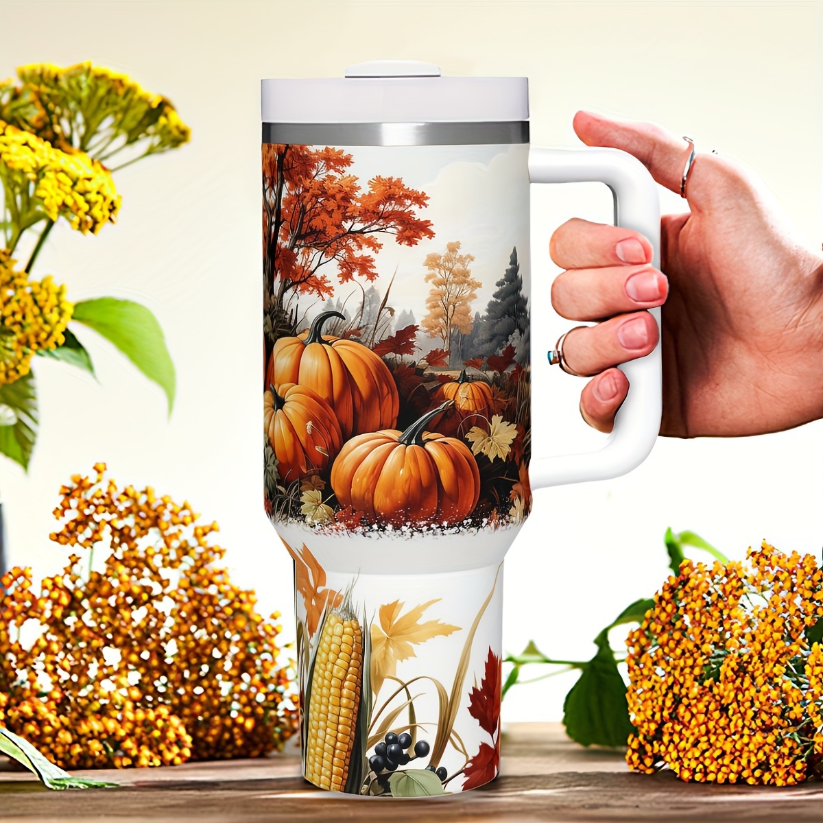 1 Stück 40oz Herbst-Kürbis-Iso – Travel Accessories Gift Ideas Bewertung und Preis
