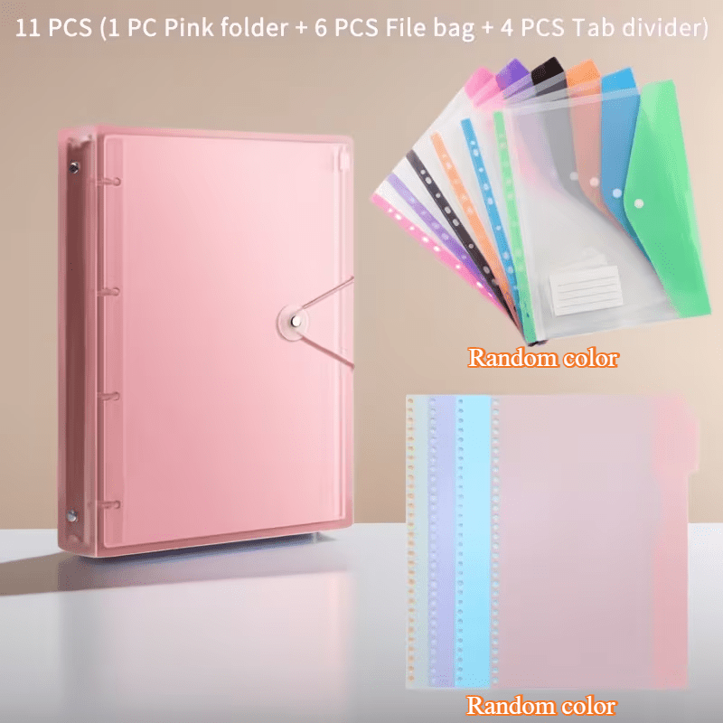 11-teiliges A4-Ordner-Set mit  – Document Organizer Folder Bewertung und Preis