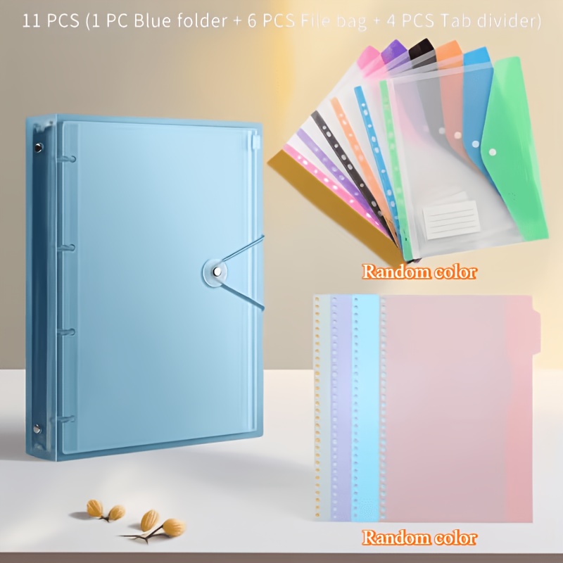11-teiliges A4-Ordner-Set mit  – Document Organizer Folder Bewertung und Preis