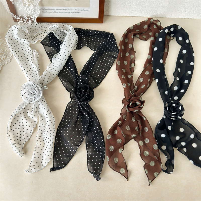 Haargummi aus gepunktetem Stof – Travel Accessories For Young Women Bewertung und Preis