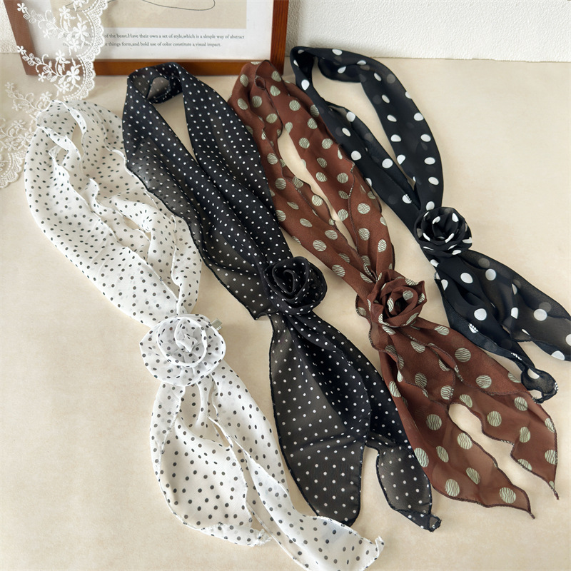 Haargummi aus gepunktetem Stof – Travel Accessories For Young Women Bewertung und Preis