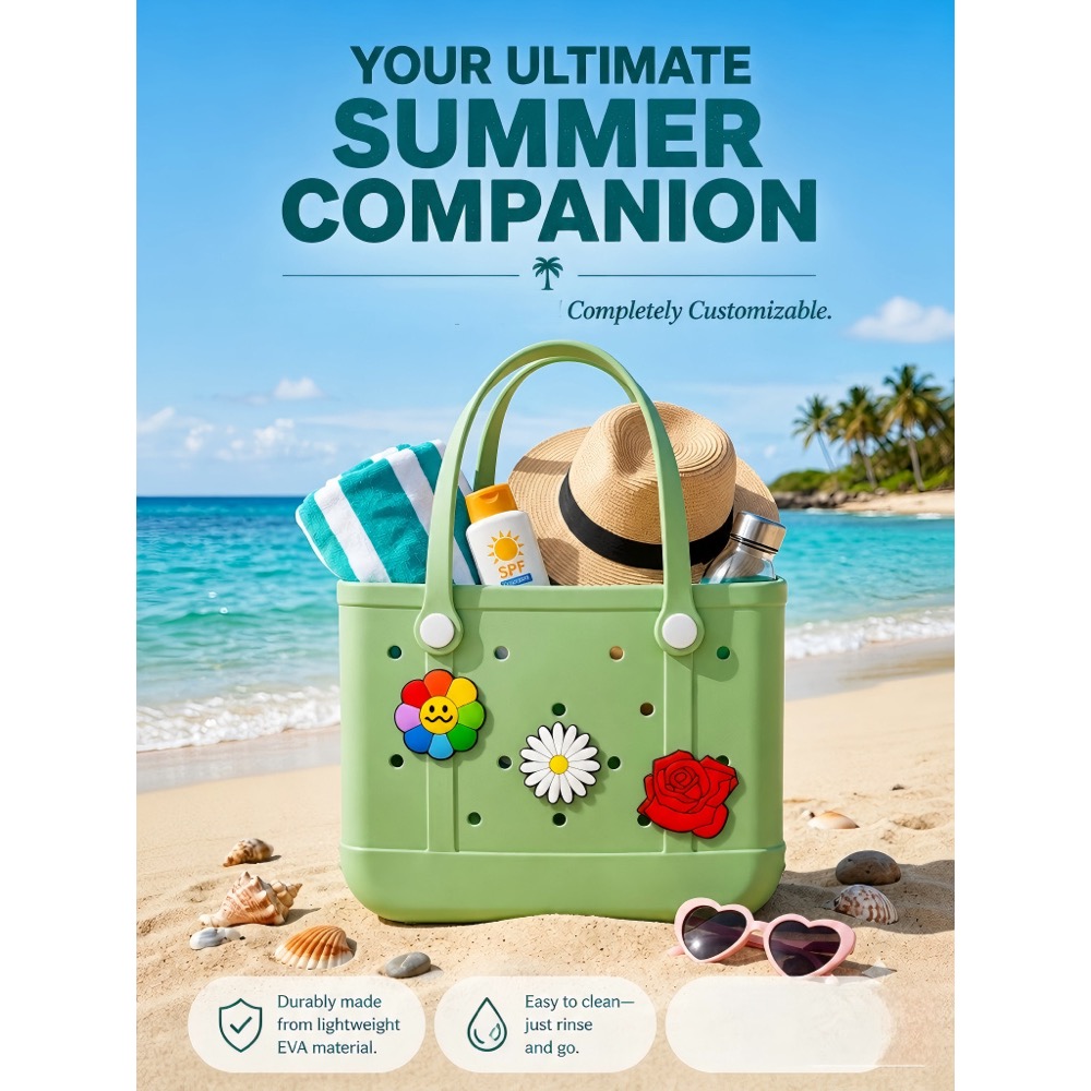 Übergroße Gummi-Strandtasche f – Travel Accessories Deals Bewertung und Preis
