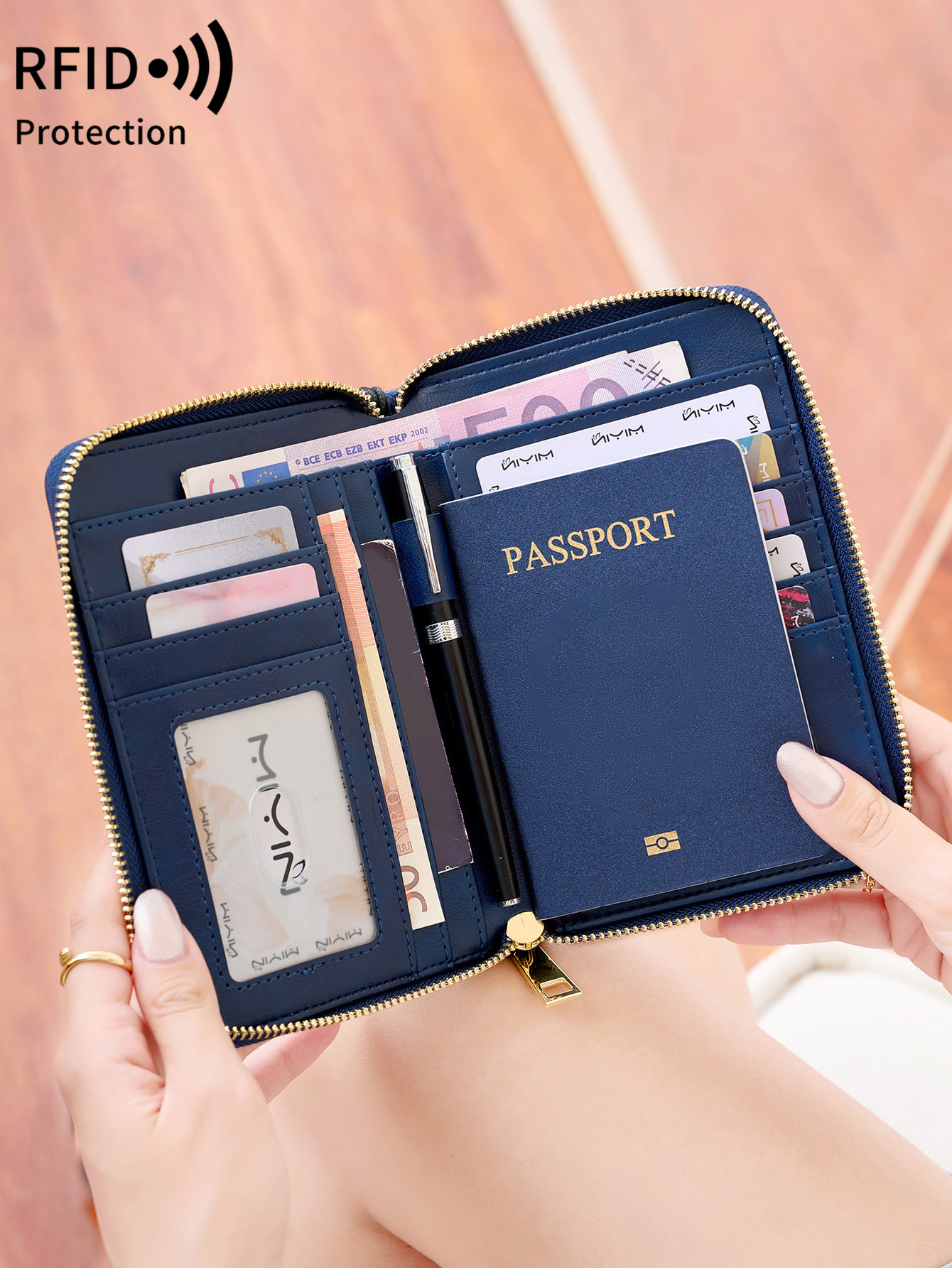 RFID-geschützter Reisepasshalt – Travel Accessories Rfid Bewertung und Preis