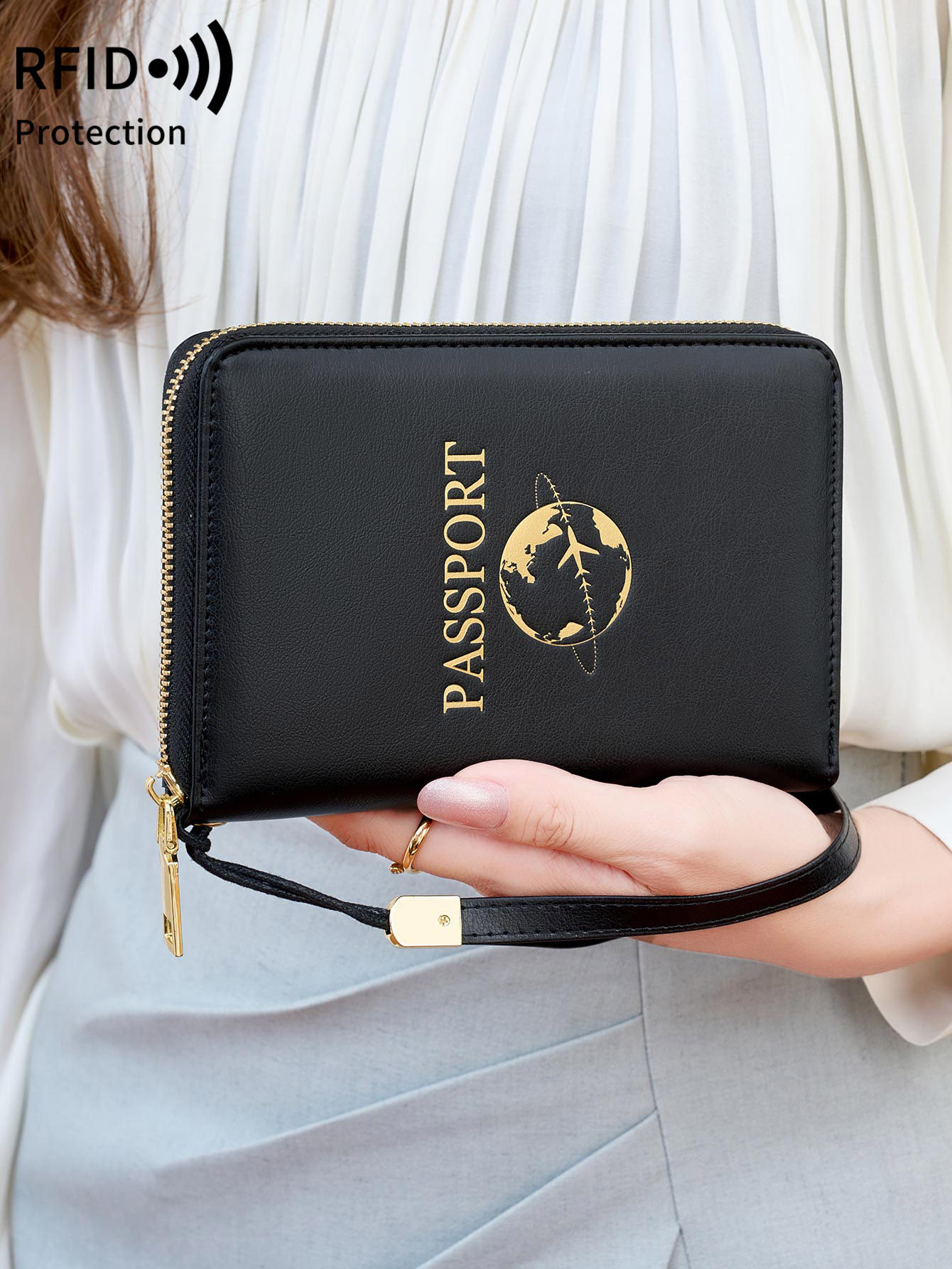 RFID-geschützter Reisepasshalt – Travel Accessories Rfid Bewertung und Preis