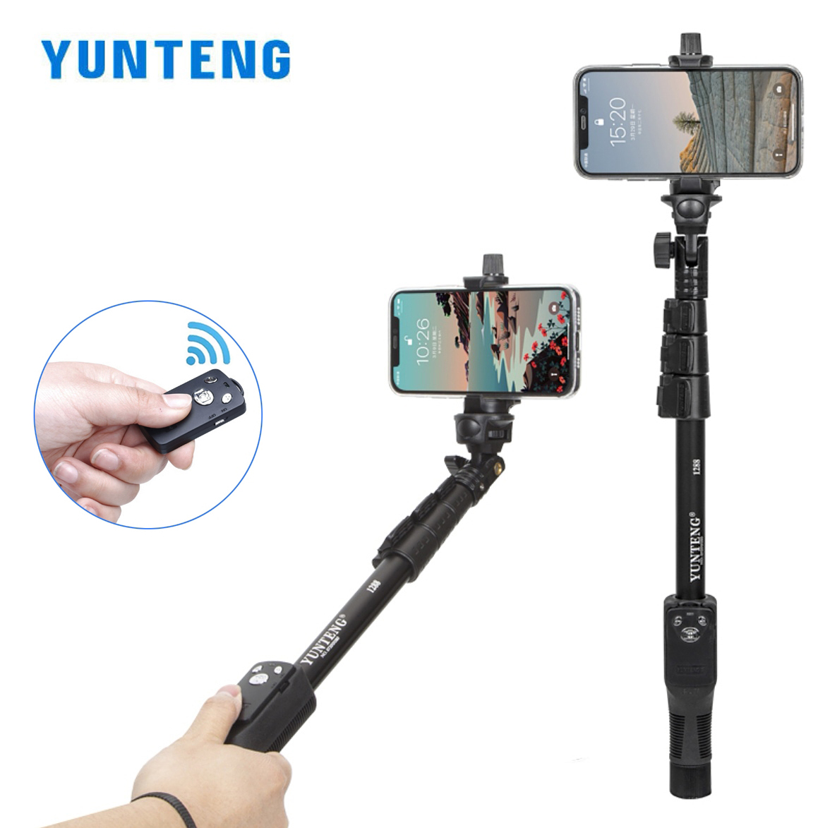 YUNTENG 1228, Selfie-Sticks, H – Travel Video Accessories Bewertung und Preis
