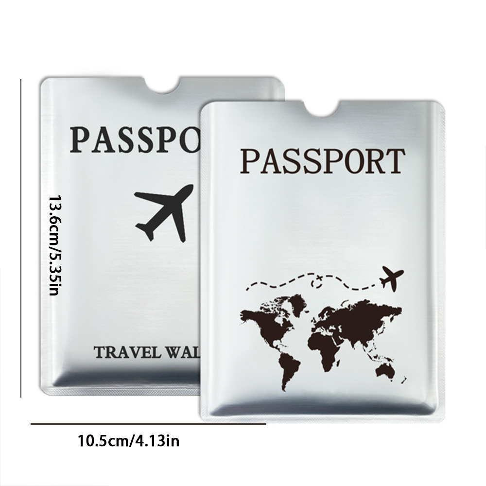 Reisepass-Schutzhülle aus Alum – Travel Accessories For Plane Bewertung und Preis